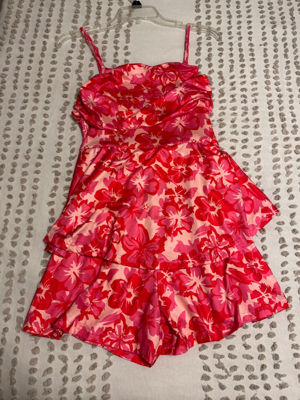 Women’s Pink Floral Romper